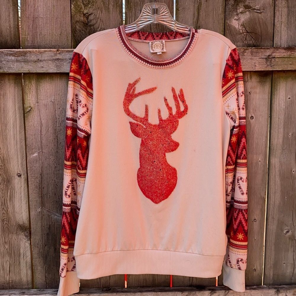 Tru Self Deer Top sz. S